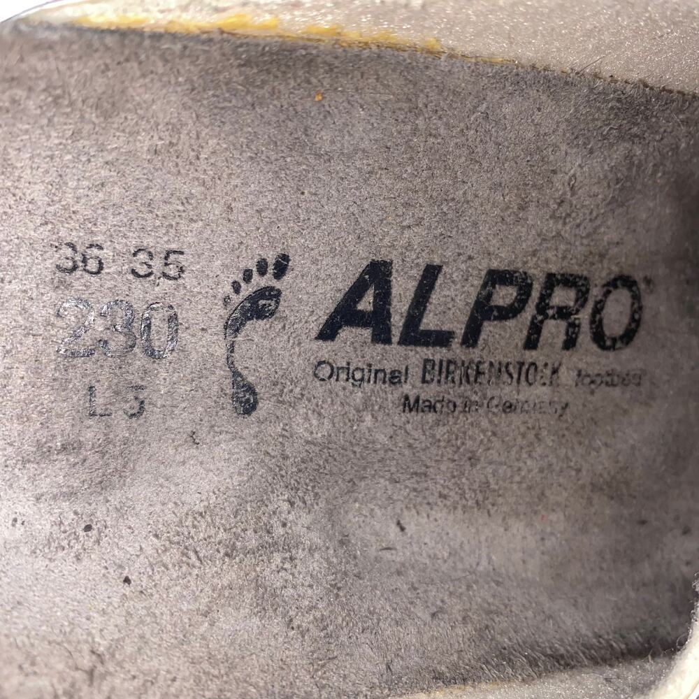 Alpro X Birkenstock Unisex Boston Style Red Slip On Clog Size 36 US 5 - Picture 9 of 13